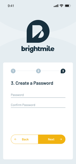 2.Create Password