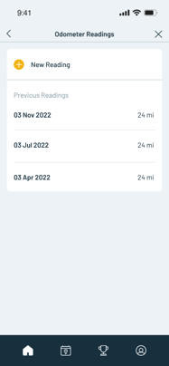 Odometer Readings